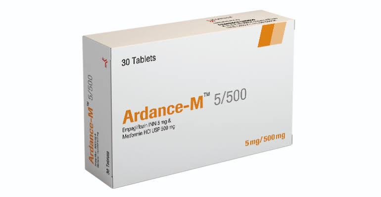 tab. Ardance-M 5mg+500mg